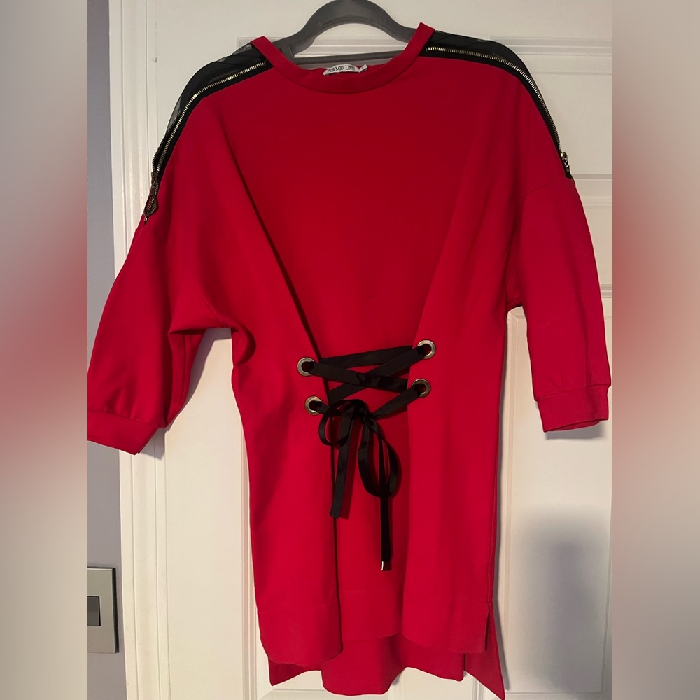 Red women’s tunic